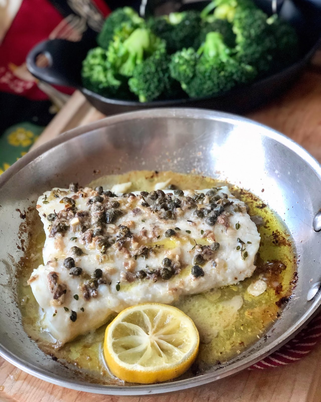 Easy Dinner Nigel Slater's Roast Cod w/ Caper Anchovy Paste