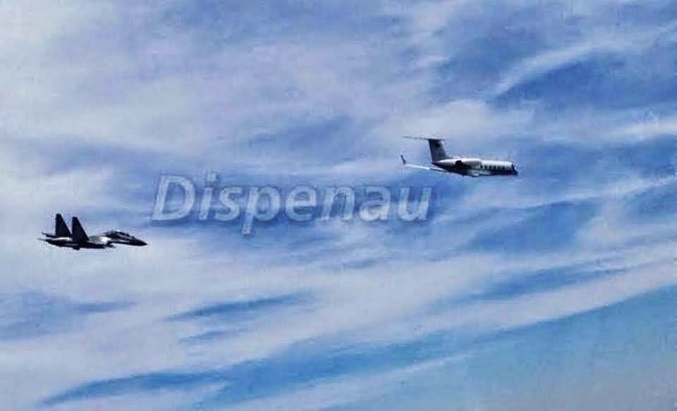 Pesawat Gulfstream IV dikejar Sukhoi TNI AU
