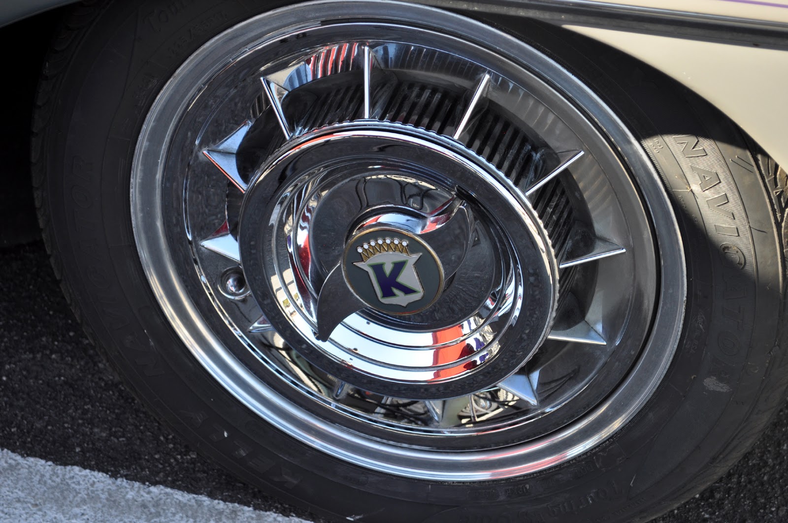 Just A Car Guy Suede and chrome El Dorado Brougham at the Bo Huff