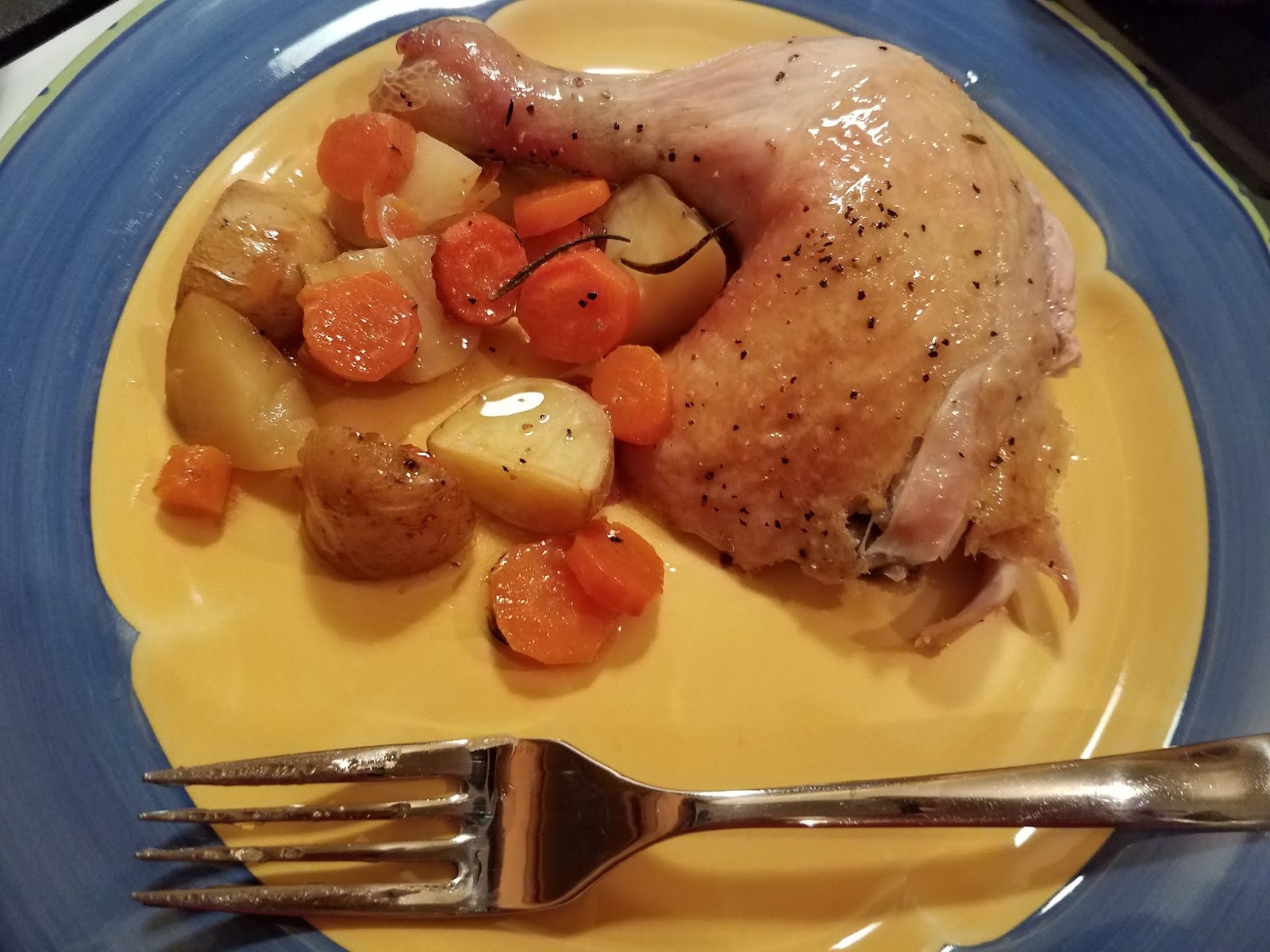 Cuisine de Michelle Roast Chicken in a Bundt Pan