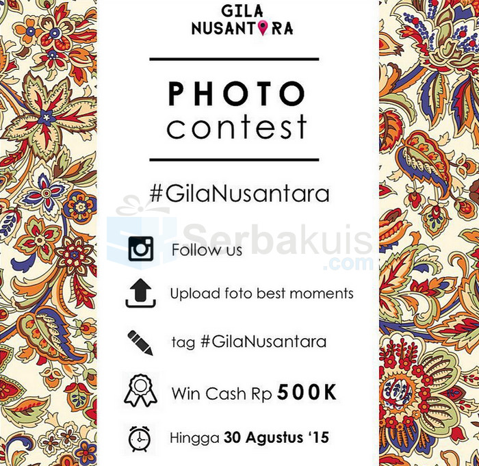 Kontes Foto Gila Nusantara Berhadiah Uang 500K + Merchandise