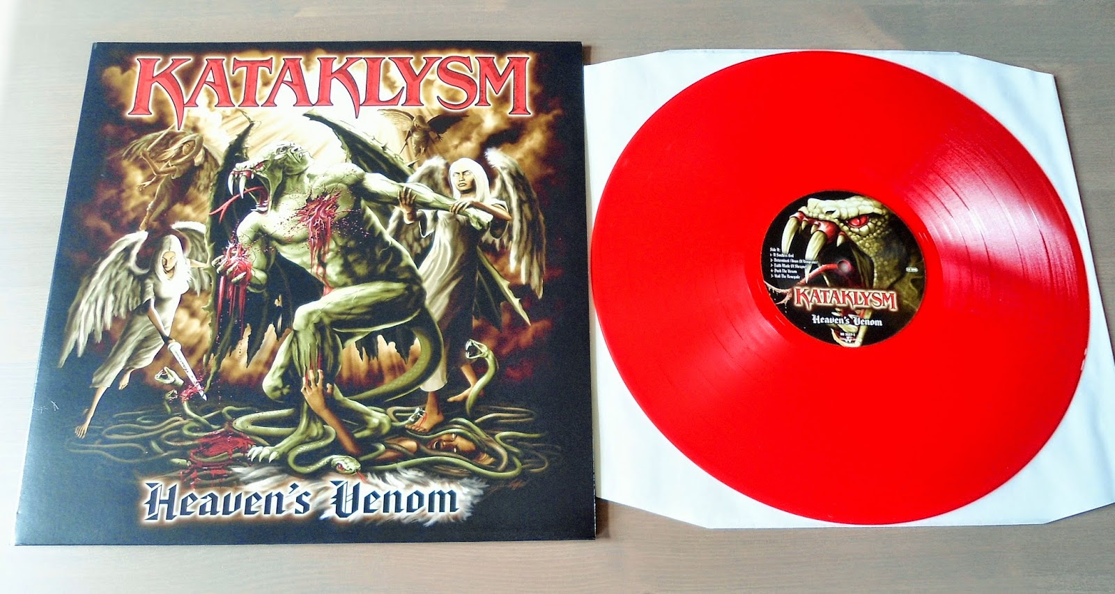 hardcore/metal vinyl: kataklysm - heaven's venom