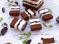 Resep Coklat oreo puding cake