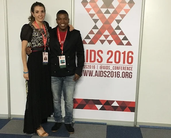 Princess Tessy of Luxembourg and Ban Ki-moon attended the 21st International AIDS conference. (AIDS 2016) in Durban, South Africa