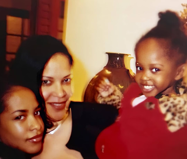 Aaliyah Archives Aaliyah & Diane Haughton Rare Photo