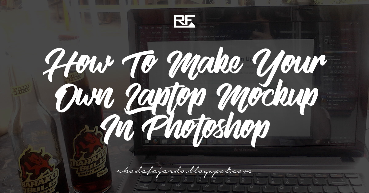 Tutorial: Photorealistic Laptop Mockup
