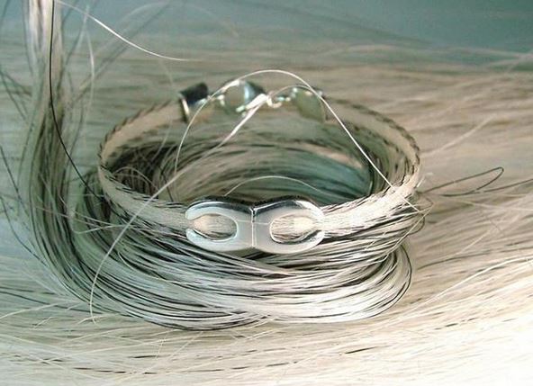 horsehair bracelet salmi woven