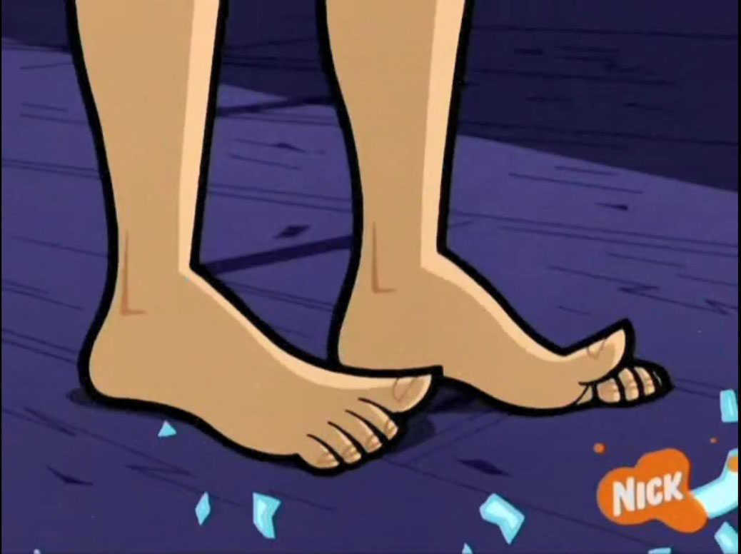 Sam's best foot scene comes in the episode "Beauty Marked" w...