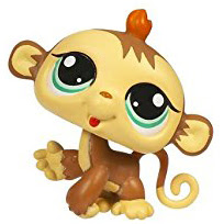 Littlest Pet Shop Petriplets Monkey (#1552) Pet