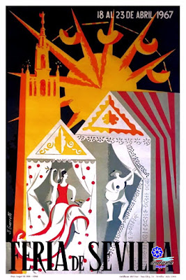 Cartel Feria de Sevilla 1967 - Juan López Barreto Cartel Feria de Sevilla 1967 - Juan López Barreto