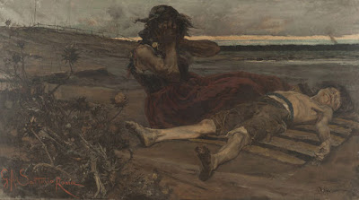 mujer llorando cadaver malaria pintura de mujer llorando frente a cadaver