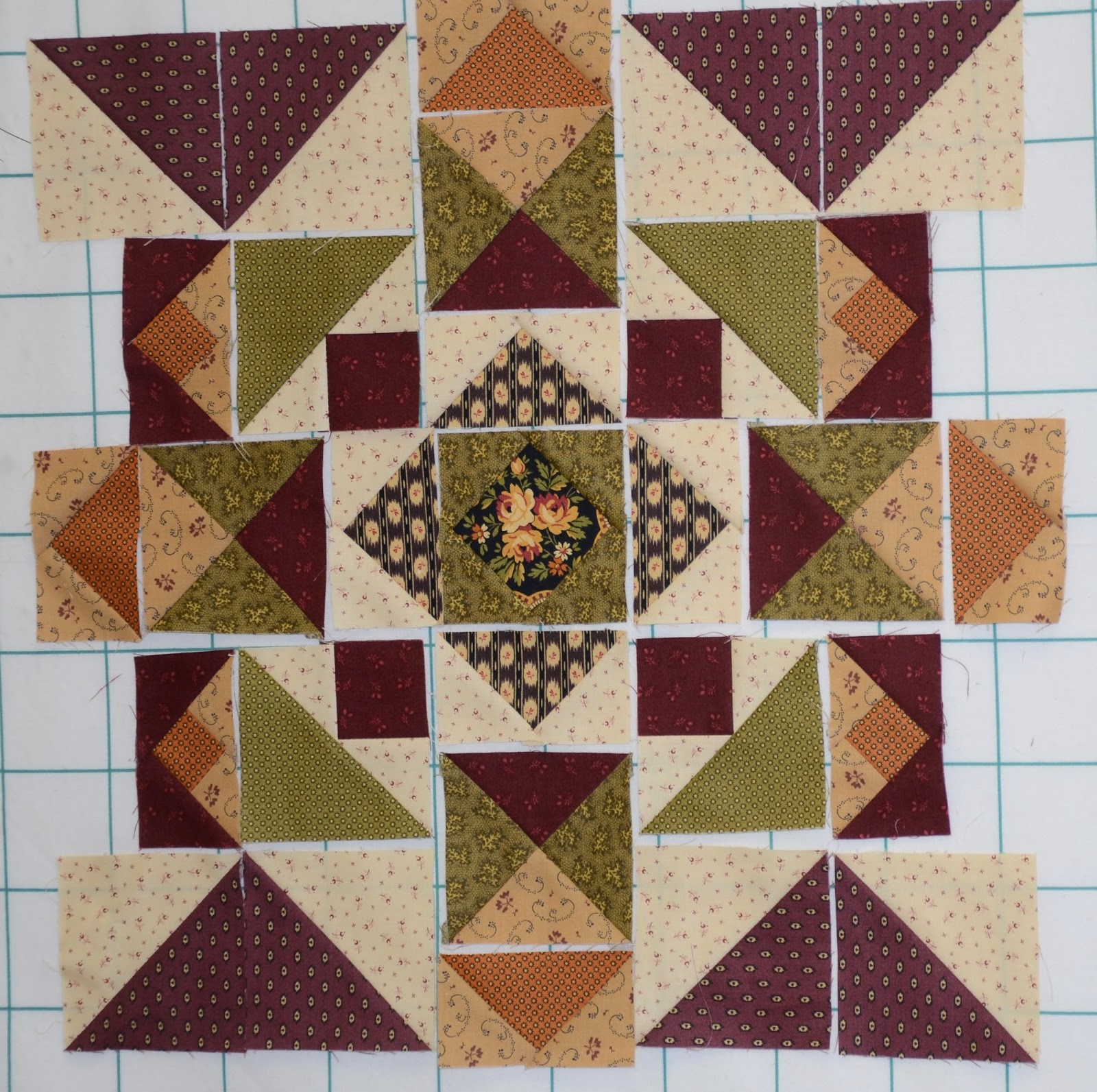 Sew'n Wild Oaks Quilting Blog Patchwork Math Class is in Session