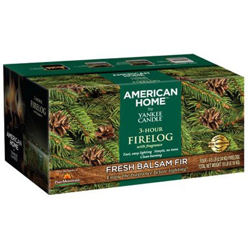 #Giveaway #Holiday Guide: Warm Up with American Home™ by Yankee Candle® Balsam Fir Firelogs (2 Winners!)