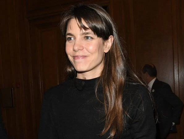 Charlotte Casiraghi attended the events held on the occasion of the 10th anniversary of Saint Exupéry Youth Foundation