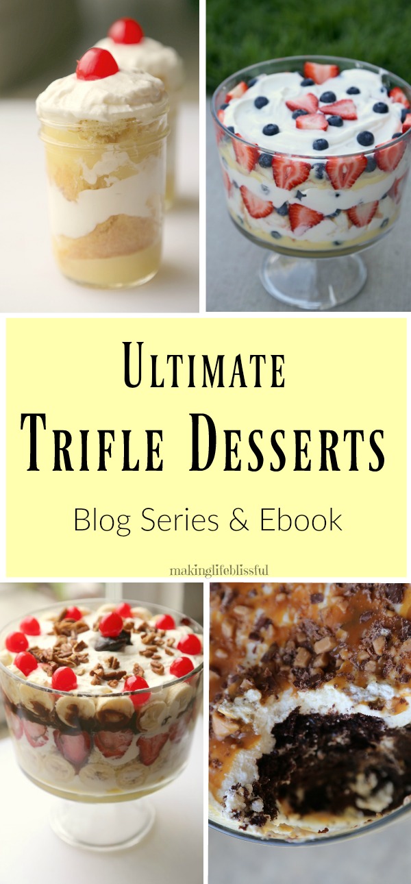 Fresh Berry Trifle Dessert Recipe | Making Life Blissful