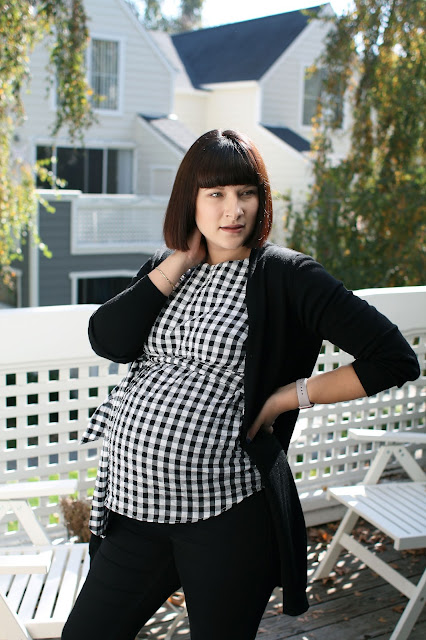 Topshop, Black & white, OOTD, pregnancy, Maternity outfit, 35 weeks pregnant, Fashion Blogger