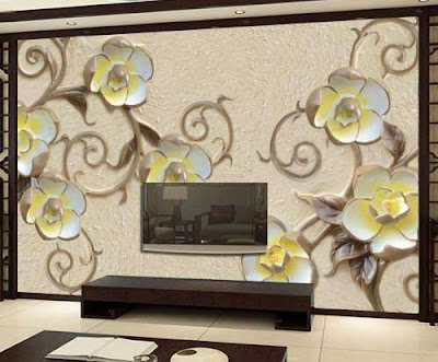3D wallpaper for walls of living room interior designs 3D murals images (13)