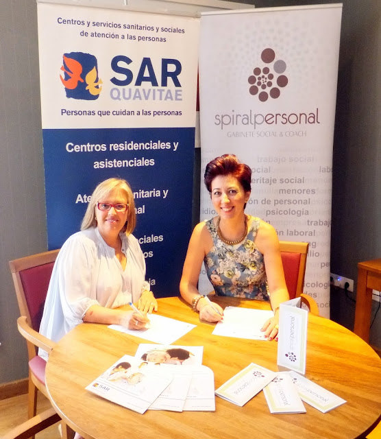 Renovación del Convenio de Colaboración entre Monte Alto SARquavitae y Spiral Personal.Gabinete Social & Coach