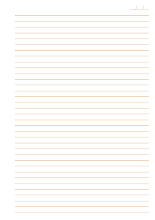 Baixar Folha Papel Pautado Universitario Laranja em PDF para imprimir na folha A4 Baixar Folha Papel Pautado Universitario Laranja em PDF para imprimir na folha A4