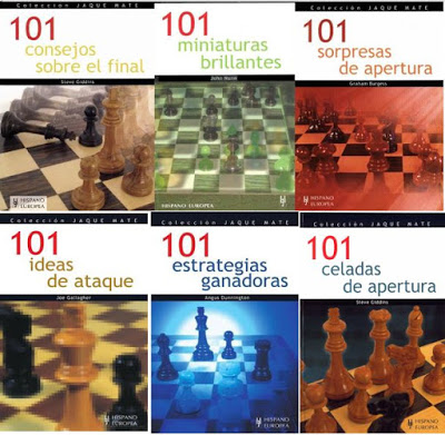 Colección 101 ajedrez - Colección Jaque Mate   6 Tomos Coleccion-101-ajedrez
