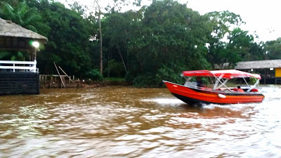 A travessia de alguns barcos