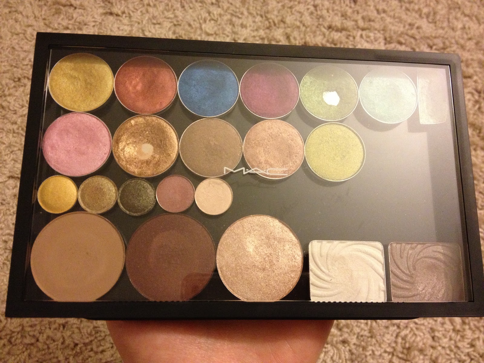 Beauty in the Breakdown: MAC Empties + Palette