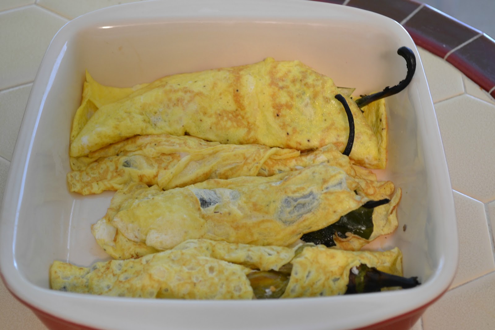 The Foodie Couple: Roasted Chorizo Chile Relleno