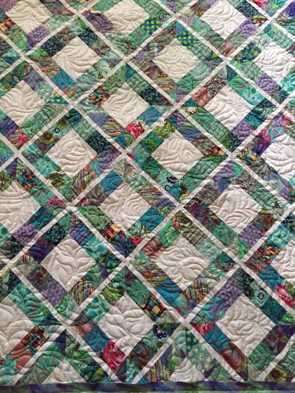 PAT QUILTZ TOO Garden Trellis Quilting