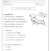 Ficha de Leitura para imprimir: Gafanhoto