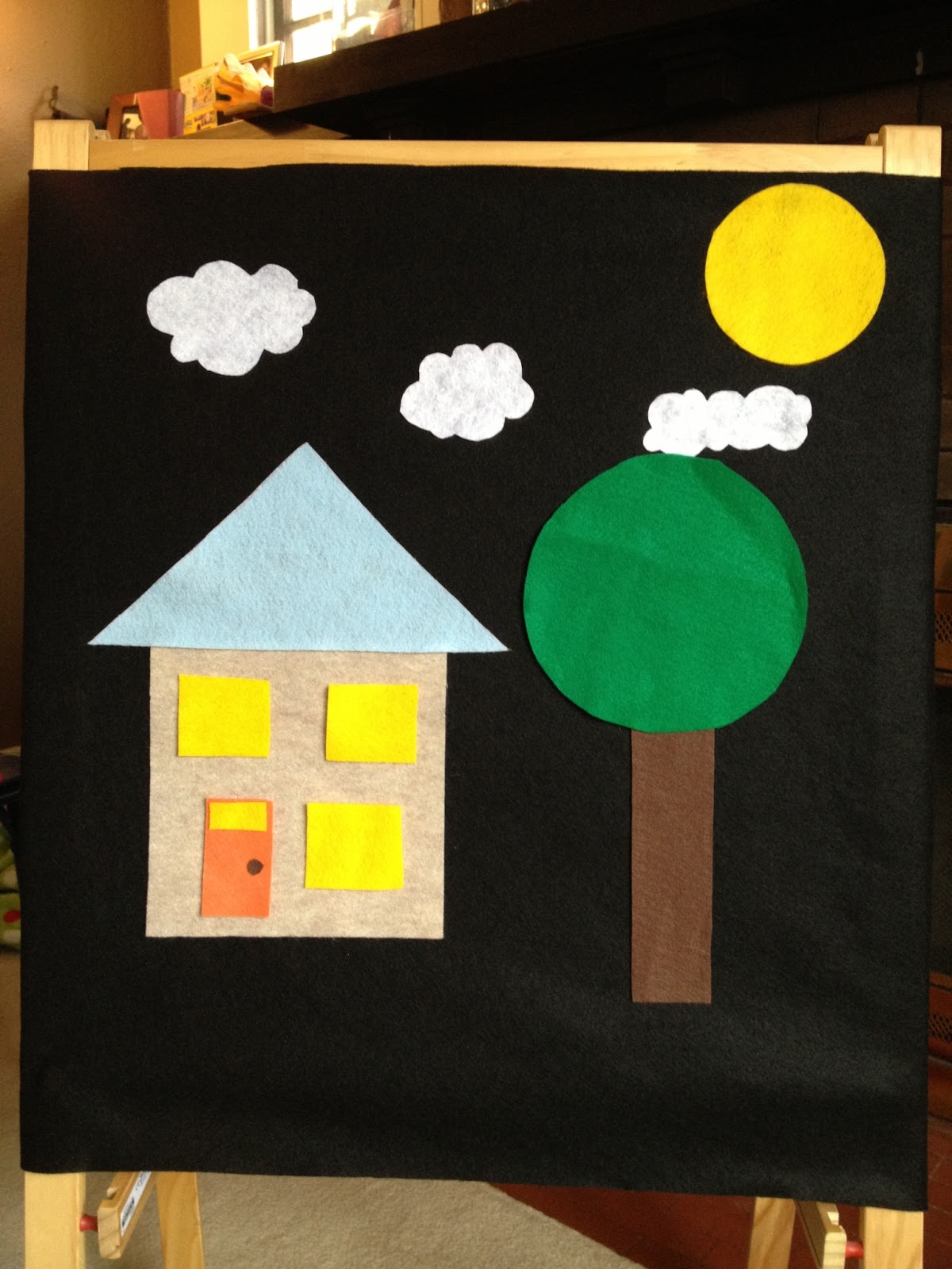 ...by Nic♥le DIY Felt Board for Toddlers/Preschoolers