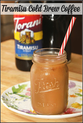 Tiramisu Cold Brew Coffee - a tasty coffee house style iced coffee