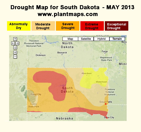 Random Thoughts Weather in South Dakota