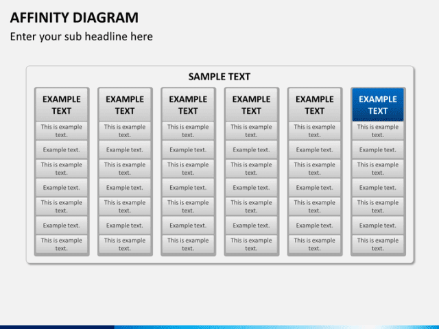 example of affinity diagram template excel template