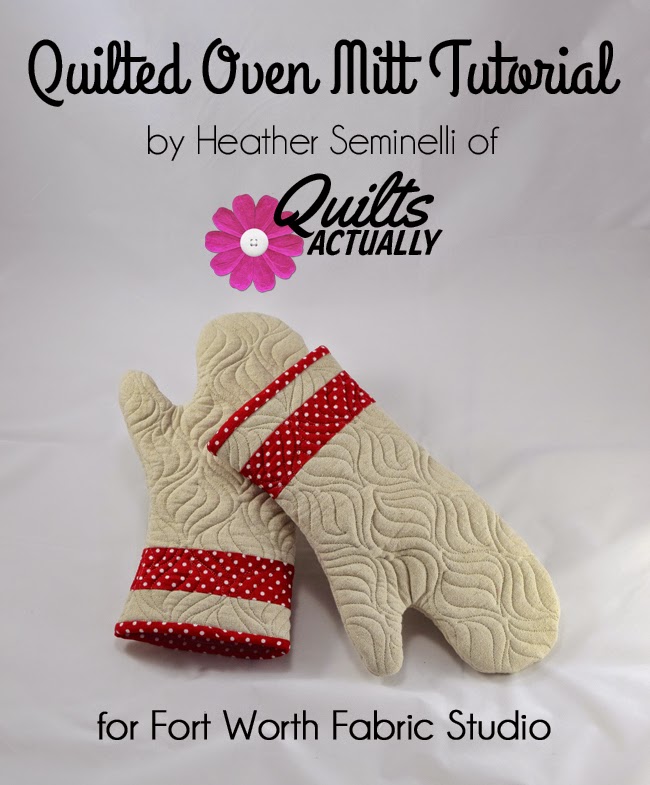Quilted Oven Mitt Tutorial - Suzy Quilts