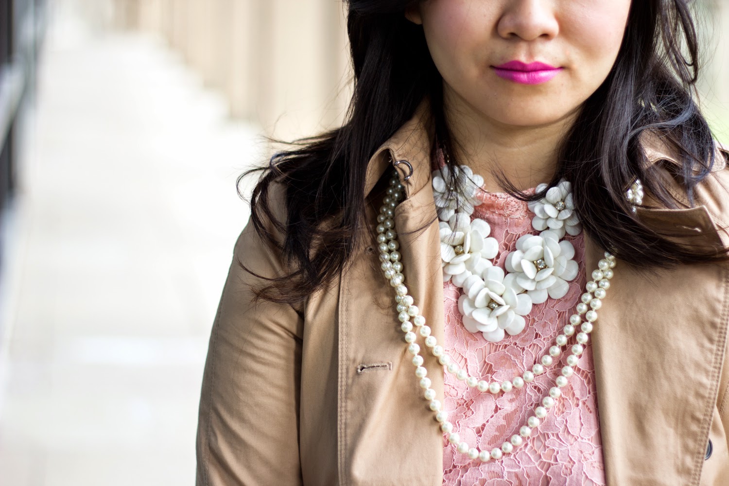 Sasha's Satisfashion: Spring Trench and Lace