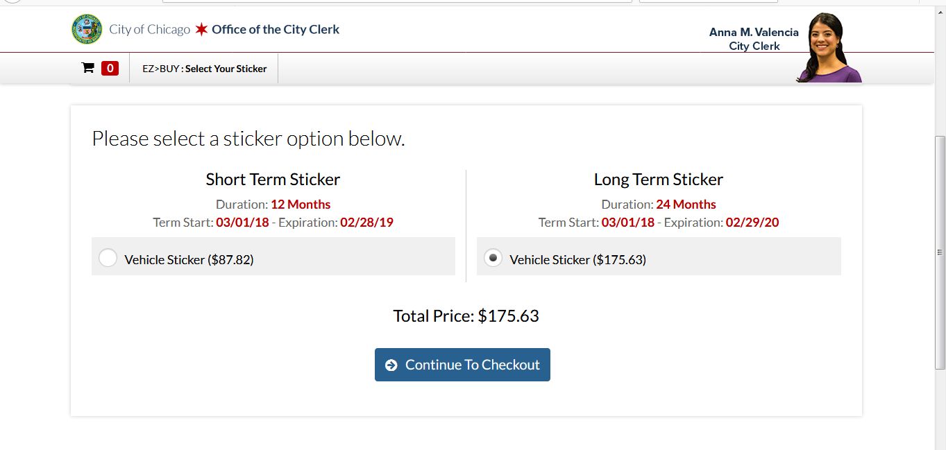 Chicago City Sticker New Car Transfer Chicago City Sticker New Car Transfer
