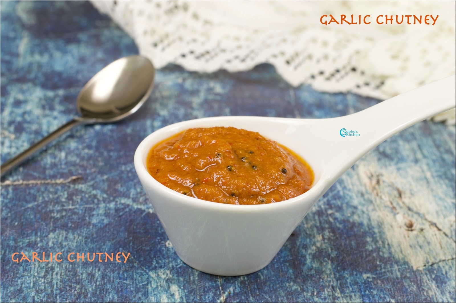 Spicy Garlic Chutney Lehsun Ki Chutney Subbus Kitchen