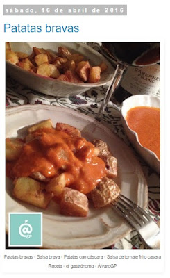 Recetas TOP10 de El Gastrónomo en octubre 2016 - Almejas en salsa verde - Boloñesa con zanahoria - Tostada con café en la taza de Batman de Neupic - Perrito texmex - Pringá - Hamburguesa de pollo - Pimientos verdes fritos - COnejo al ajillo - Patatas bravas - Sandwich de salmón - el gastrónomo - el troblogdita - ÁlvaroGP Recetas TOP10 de El Gastrónomo en octubre 2016 - Almejas en salsa verde - Boloñesa con zanahoria - Tostada con café en la taza de Batman de Neupic - Perrito texmex - Pringá - Hamburguesa de pollo - Pimientos verdes fritos - COnejo al ajillo - Patatas bravas - Sandwich de salmón - el gastrónomo - el troblogdita - ÁlvaroGP