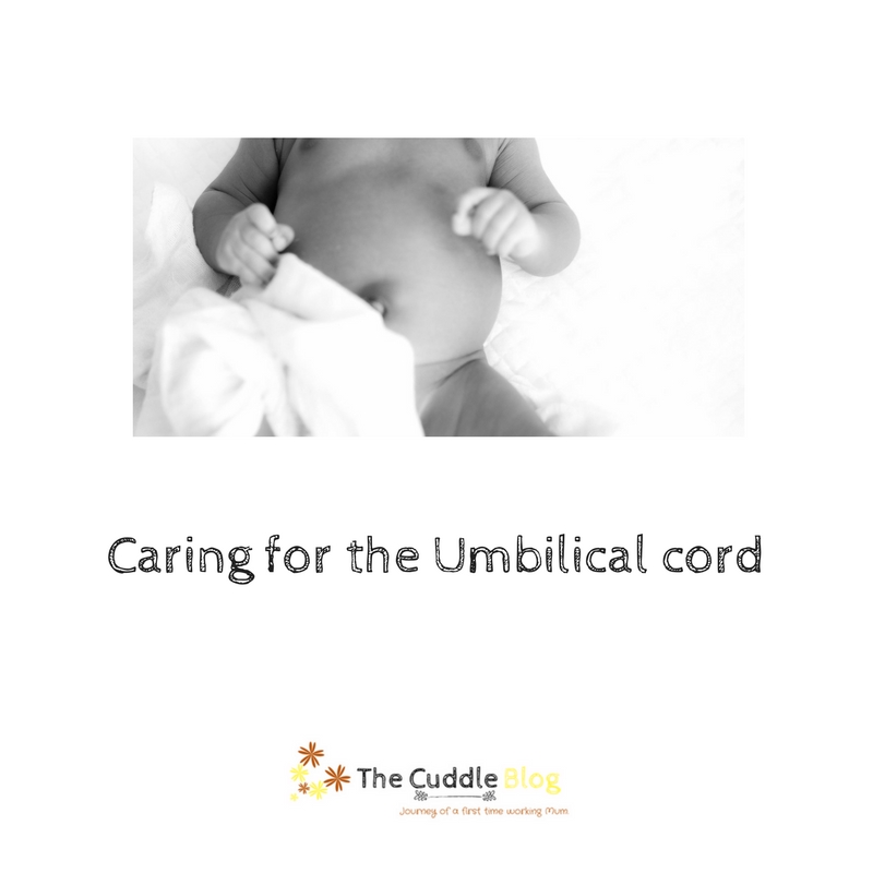 Caring for your baby's umbilical cord before it falls off / The Cuddle Blog
