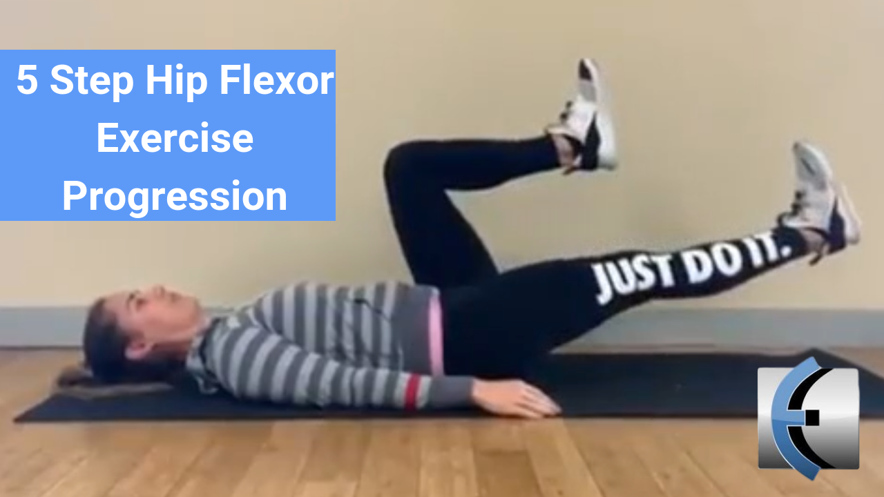 Top 5 Fridays! 5 Step Hip Flexor Exercise Progression Sarah Davis