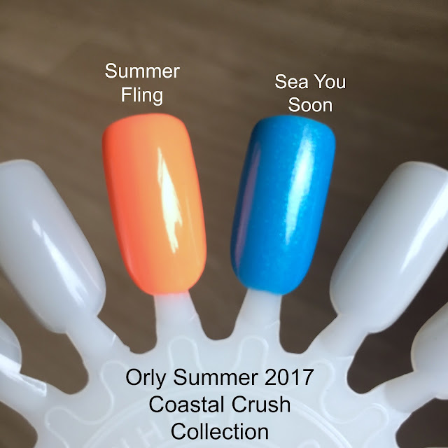 Orly Summer 2017 Coastal Crush Collection Swatches