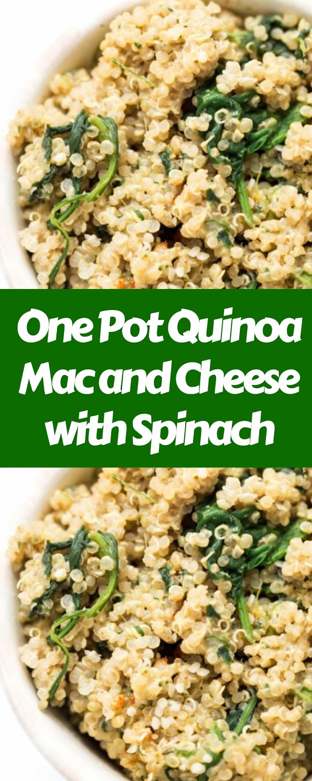 One Pot Quinoa Mac and Cheese with Spinach One Pot Quinoa Mac and Cheese with Spinach