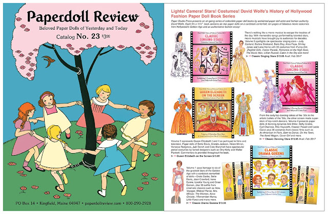 Paperdoll Review Catalog Paper Doll Catalog with classic stars cute kids and more