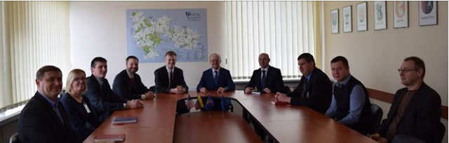 Ambasados delegacijos susitikimas su savivaldybės komanda