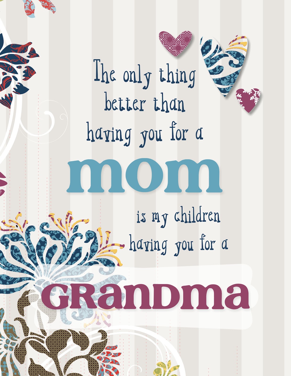 digital mother's day card