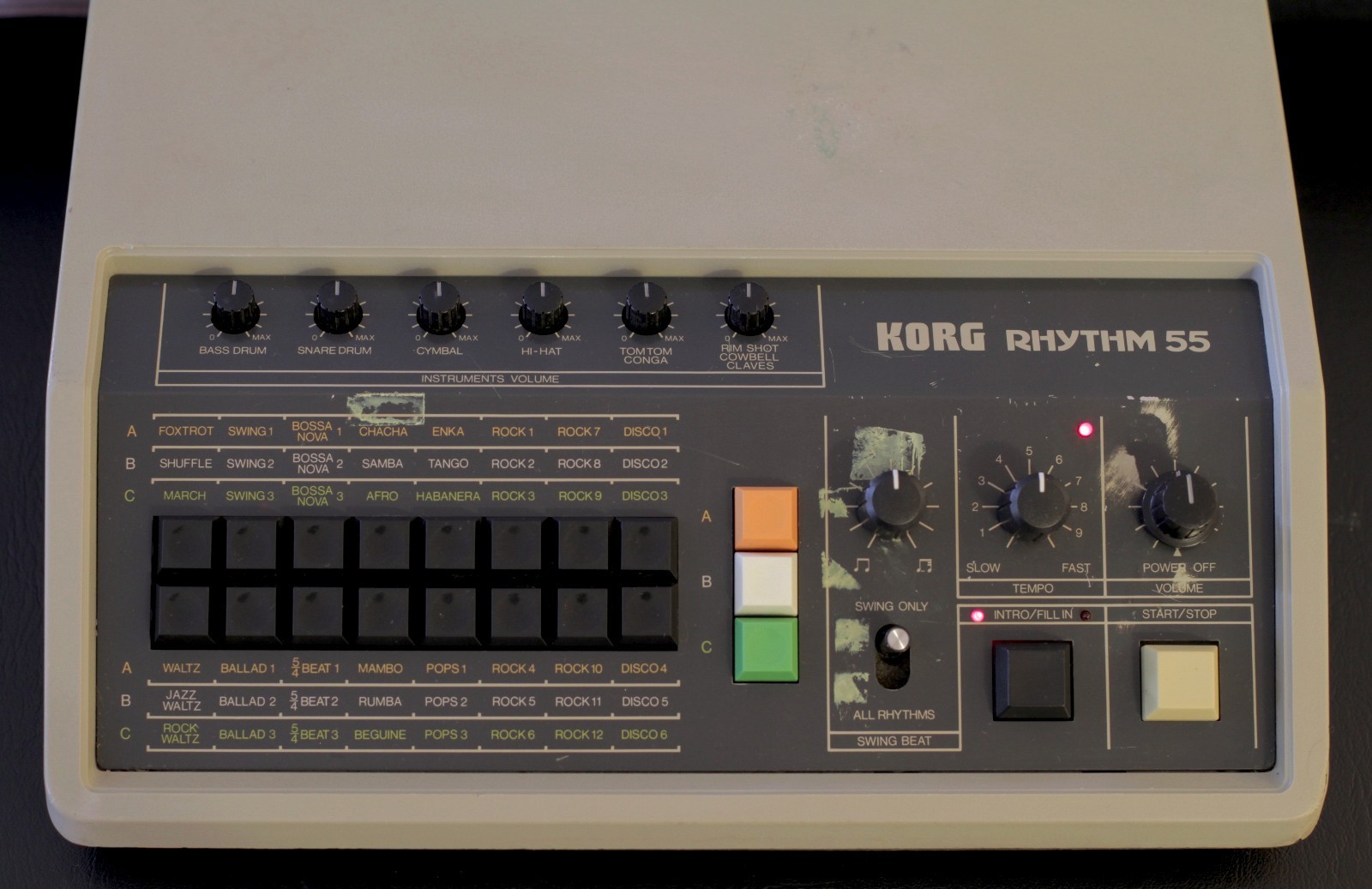 MATRIXSYNTH KR55 Vintage Analog Drum Machine SN 365079