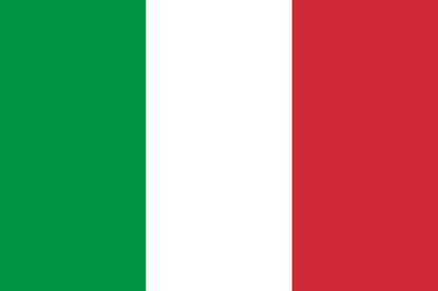 Logo Gambar Bendera Negara Italia PNG JPG ukuran 400 px