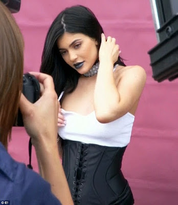 1a5 Kylie Jenner sexy in new photoshoot for her Lip kit