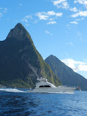 BB Kingfisher and the Pitons