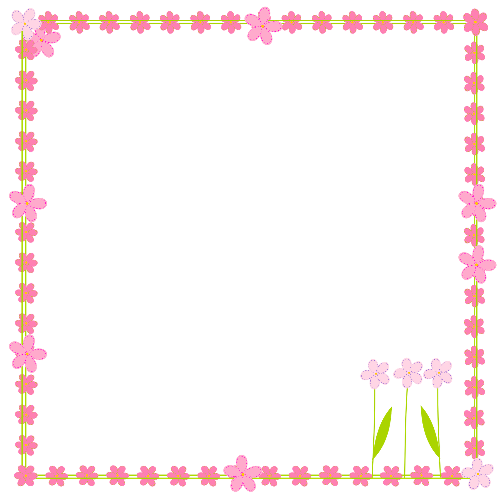free floral clip art frames - photo #13